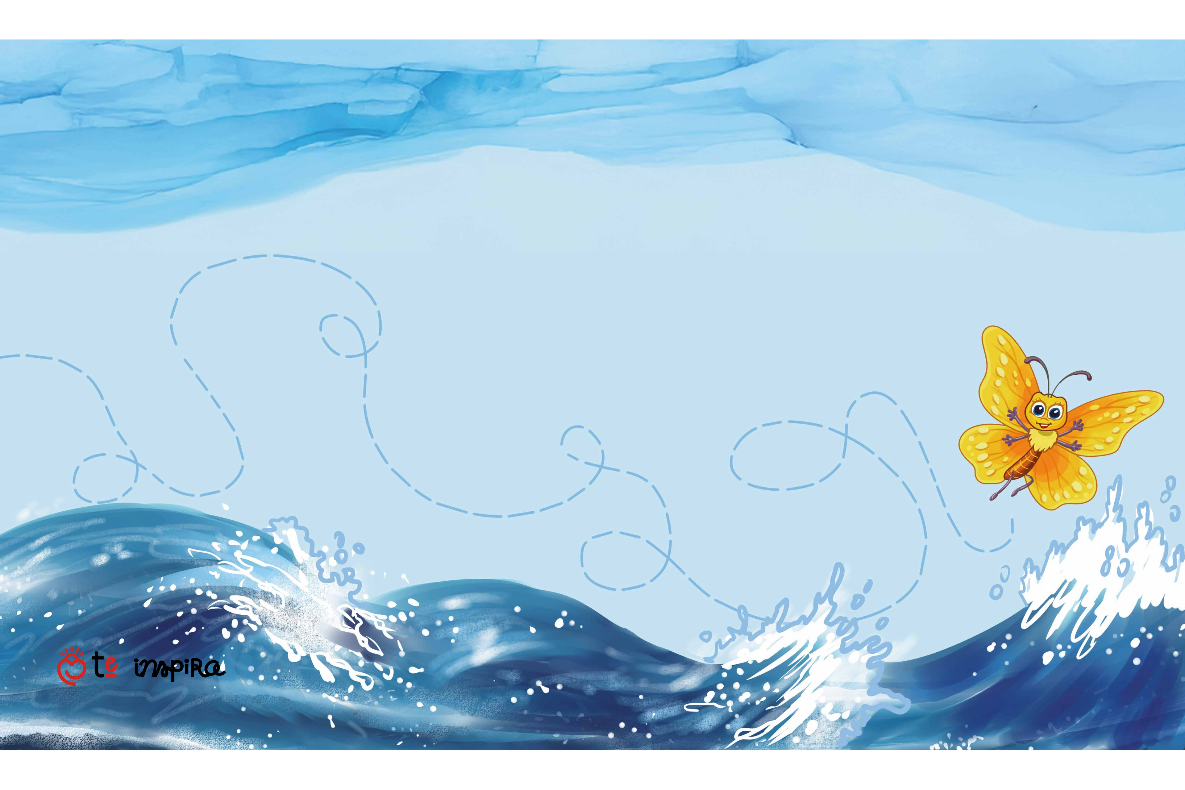 Toalla de Playa- Gaby juega con las olas